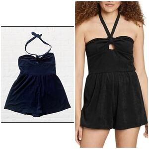 NEW Wild Fable terry cloth halter style romper